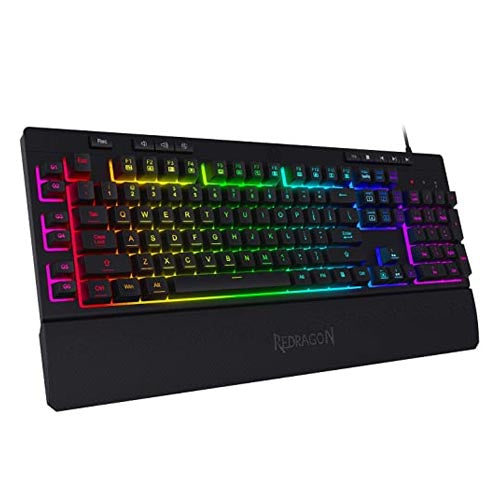 Redragon Shiva K512 Wired Membrane Keyboard RGB Black – TechCure India