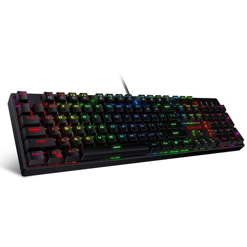 REDRAGON SURARA K582 Full Size Mechanical Wired Gaming Keyboard ( Black ) ( Red Switch ) – TechCure India
