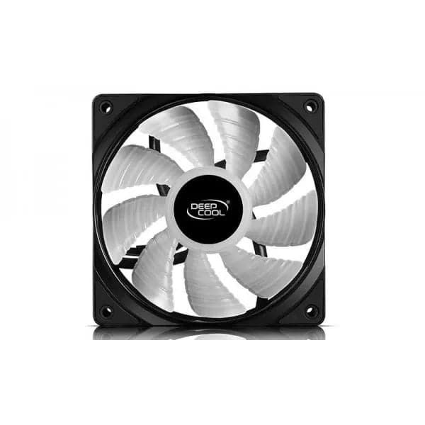 DEEPCOOL RF120 120mm RGB Cabinet Fan (Black) (Triple Pack) - 3