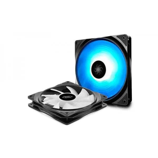 DEEPCOOL RF140 140mm RGB Cabinet Fan (Black) (Twin Pack) - 2