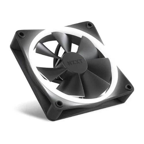 NZXT F120 RGB Duo 120mm with the RGB Controller Cabinet Fan Black (Triple Pack) - 5