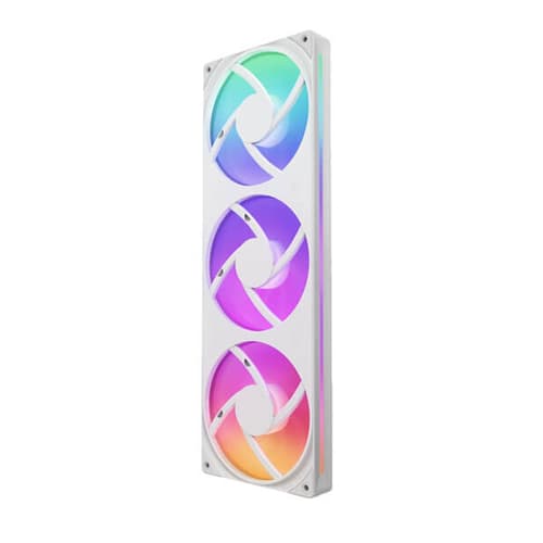 NZXT F360 RGB CORE FAN (SINGLE FRAME) - WHITE- RF-U36HF-W1 – TechCure India
