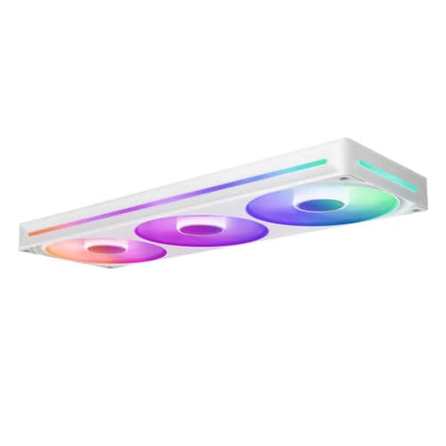 NZXT F360 RGB CORE FAN (SINGLE FRAME) - WHITE- RF-U36HF-W1 – TechCure India