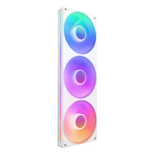 NZXT F360 RGB CORE FAN (SINGLE FRAME) - WHITE- RF-U36HF-W1 – TechCure India