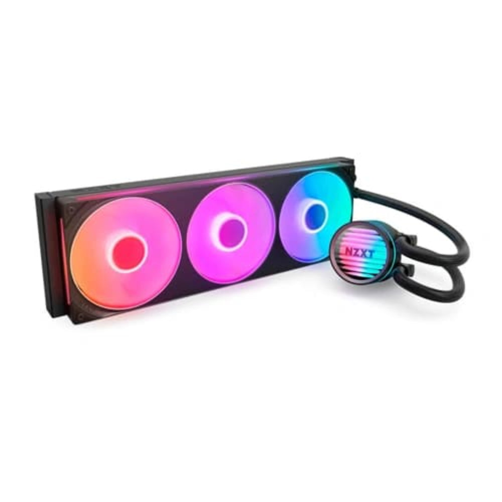 NZXT Kraken Core RGB 360mm CPU Liquid Cooler ( Black ) – TechCure India