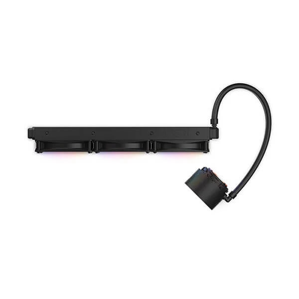 NZXT Kraken Elite RGB 360mm CPU Liquid Cooler (with LCD Display) (Black) - 2