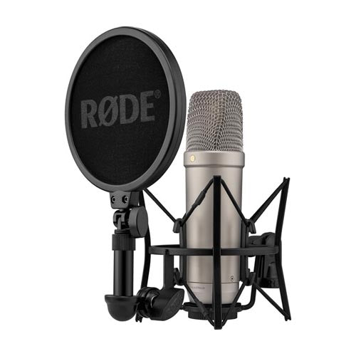 RODE NT1 5th Generation Large-Diaphragm Cardioid Condenser XLR/USB Microphone (Silver) NT1GEN5 – TechCure India