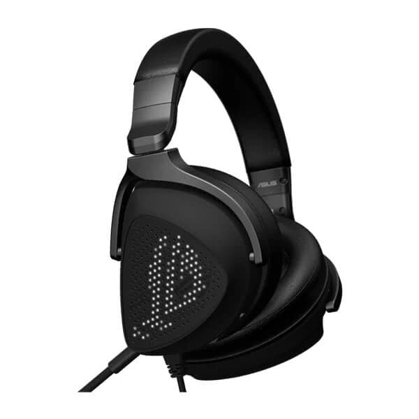 ASUS ROG Delta S Animate USB Wired Virtual 7.1 Surround sound Gaming Headphone ( Black ) ( PC / Playstation / Mobile / Xbox ) - 2
