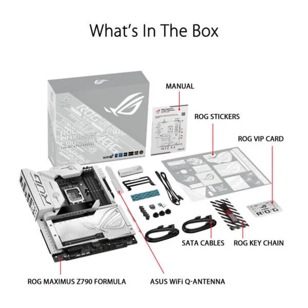 ASUS ROG Maximus Z790 Formula Wifi DDR5 Intel Motherboard - 6