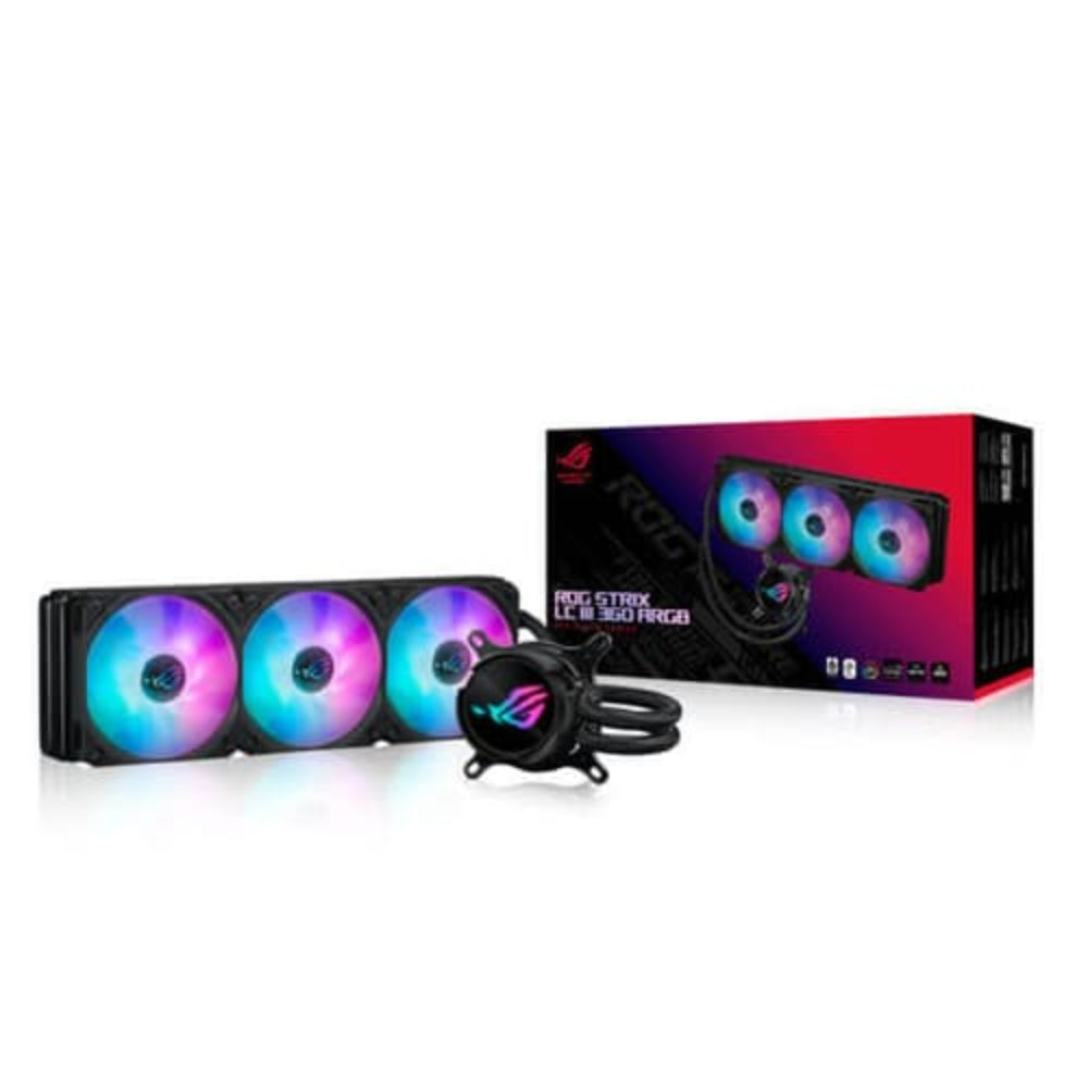 ASUS ROJ Strix LC III 360 ARGB 360mm CPU Liquid Cooler (Black) - 2