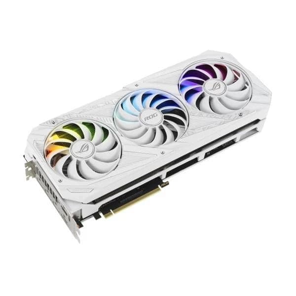 ASUS ROG Strix Gaming GeForce RTX 3090 OC 24 White Nvidia Graphic Card - 3