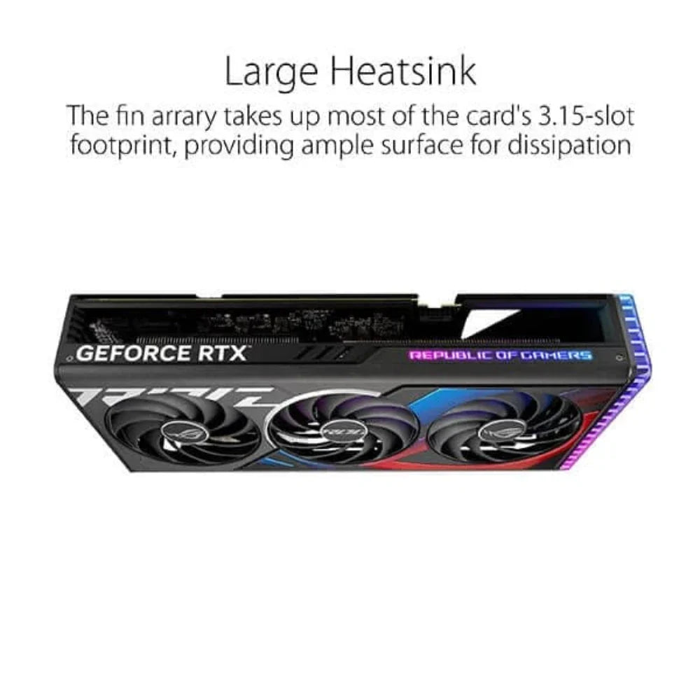 ASUS ROG Strix Gaming GeForce RTX 4070 Ti OC 12GB Nvidia Graphic Card - 3