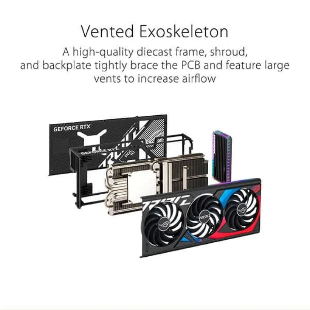 ASUS ROG Strix Gaming GeForce RTX 4070 Ti OC 12GB Nvidia Graphic Card - 4
