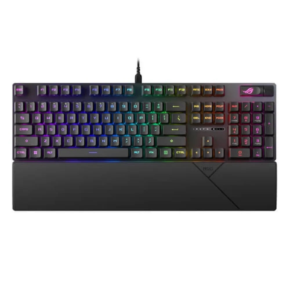 ASUS ROG Strix Scope II RX Wired Mechanical Full Size Gaming Keyboard (Red Switches) ( Black ) - 2