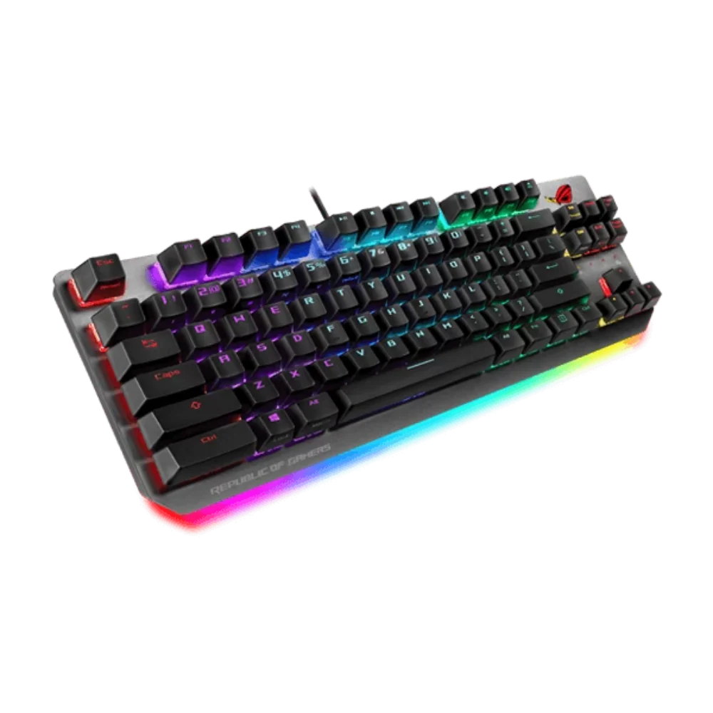 ASUS ROG Strix Scope NX Tenkeyless Mechanical Wired Gaming Keyboard ( Black ) ( Red Switch ) - 2