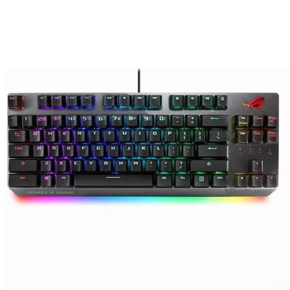 ASUS ROG Strix Scope Tenkeyless Mechanical Wired Gaming Keyboard ( Black ) ( Cherry MX Red Switch ) - 2