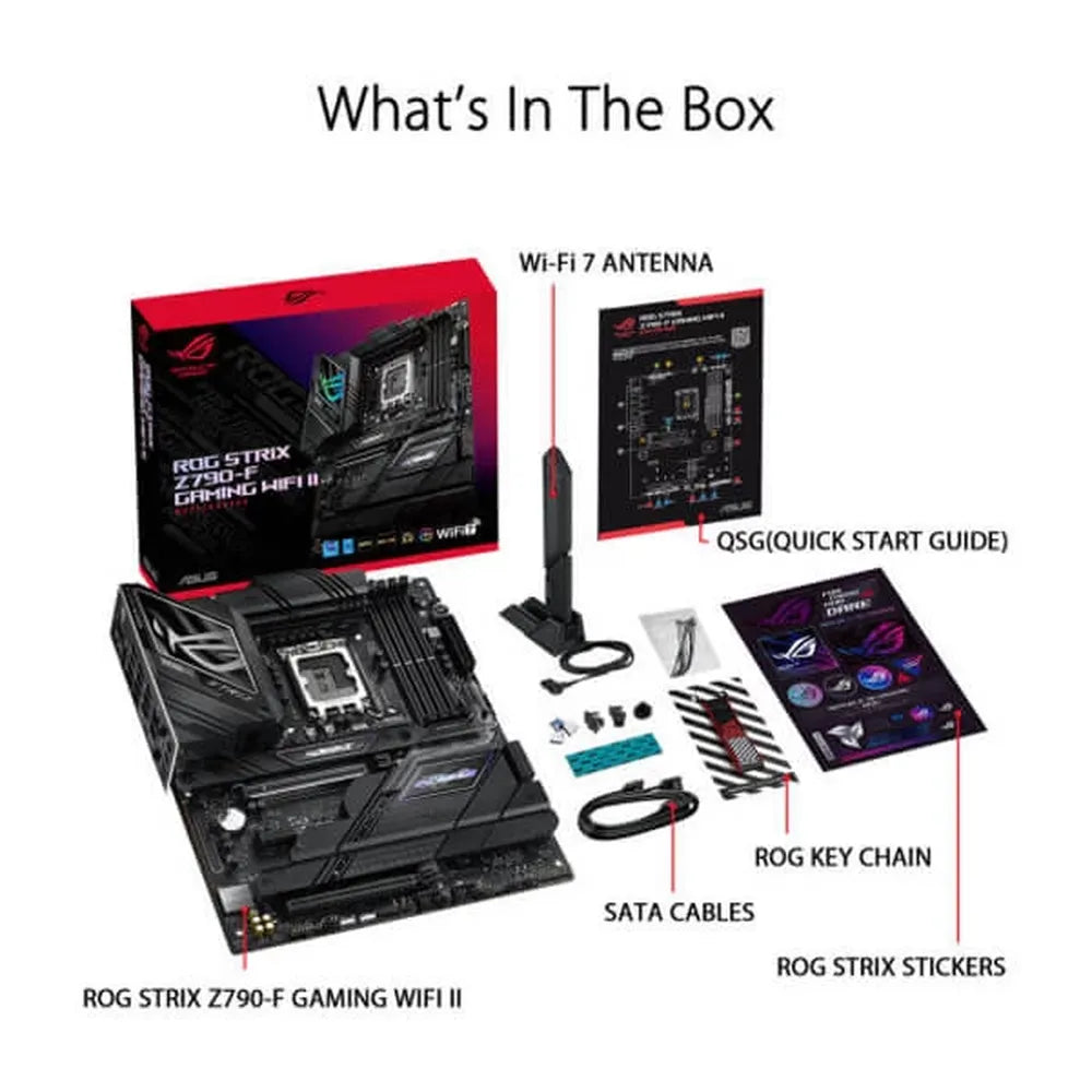 ASUS ROG Strix Z790-F Gaming Wifi II DDR5 Intel Motherboard - 5