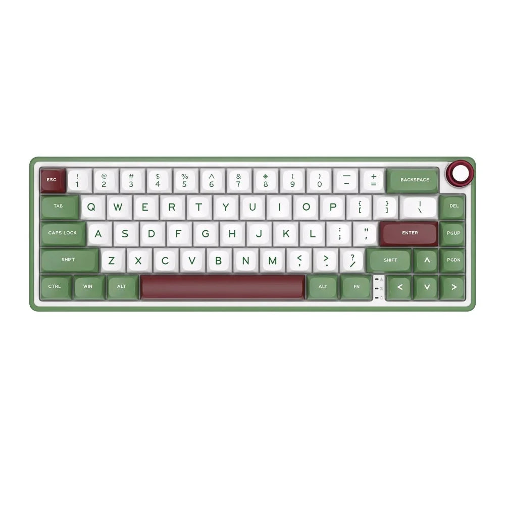 ROYAL KLUDGE RK R65 65% RGB Mechanical Wired Gaming Keyboard ( Green Sand ) ( Clicky Blue Switch ) – TechCure India