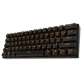 ROYAL KLUDGE RK61 60% Wireless Mechanical Gaming Keyboard ( Black ) ( Brown Switch ) – TechCure India