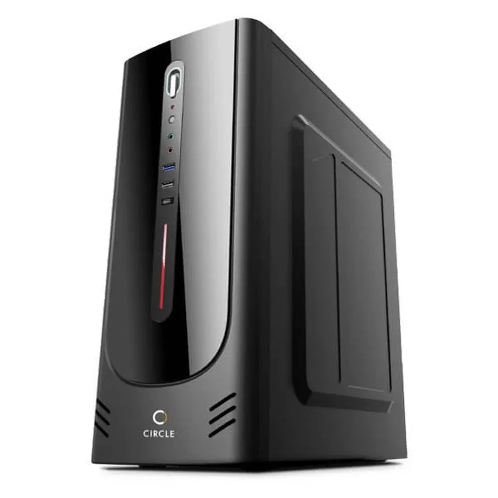 CIRCLE Royale 3.0 ATX Mid Tower Cabinet (Black) - 3