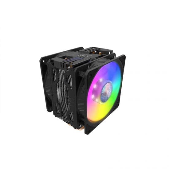 COOLER MASTER Hyper 212 Turbo ARGB Single Tower CPU Air Cooler (Black) - 2