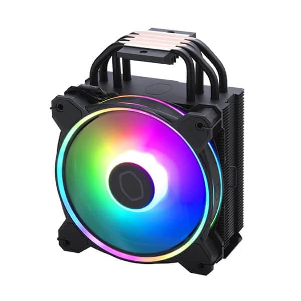 COOLER MASTER Hyper 212 Halo ARGB Single Tower CPU Air Cooler (Black) - 4