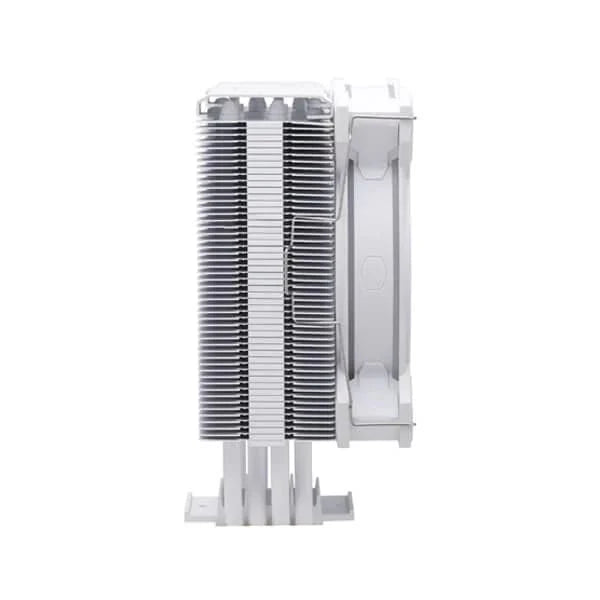 COOLER MASTER Hyper 212 Halo ARGB Single Tower CPU Air Cooler (White) - 3