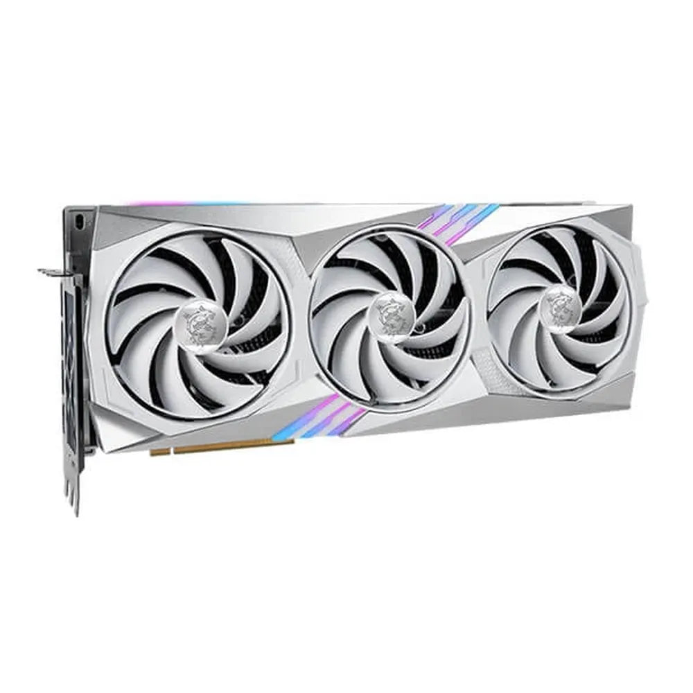 MSI GeForce RTX 4070 Ti Gaming X Trio White 12GB Nvidia Graphic Card - 2