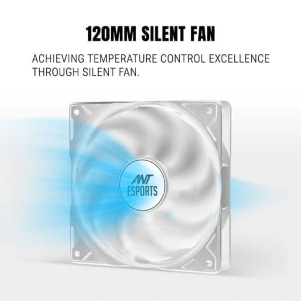 ANT ESPORTS RX550 550W 80+ Bronze Non Modular ATX 2.0 Power Supply ( 550W ) ( White ) - 3