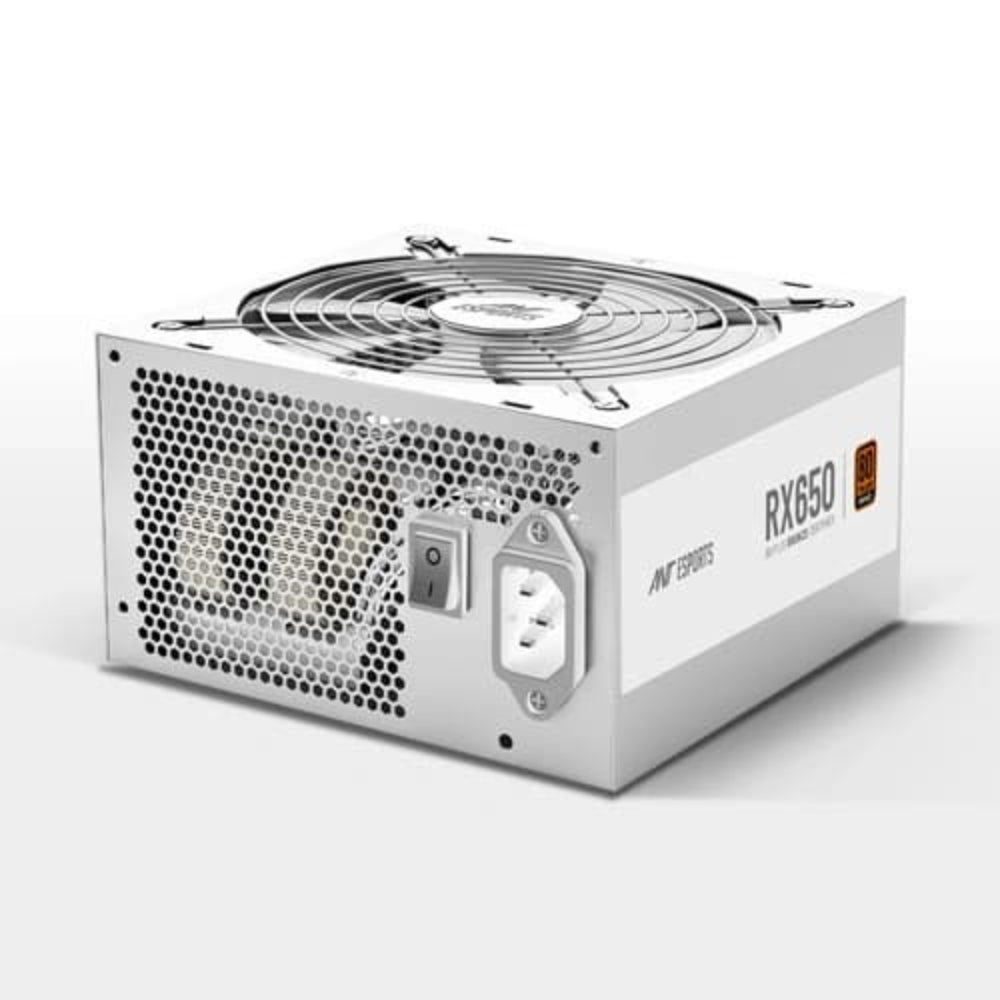 ANT ESPORTS RX650 650W 80 + Bronze ATX 2.0 Non Modular Power Supply ( 650W ) ( White ) - 2