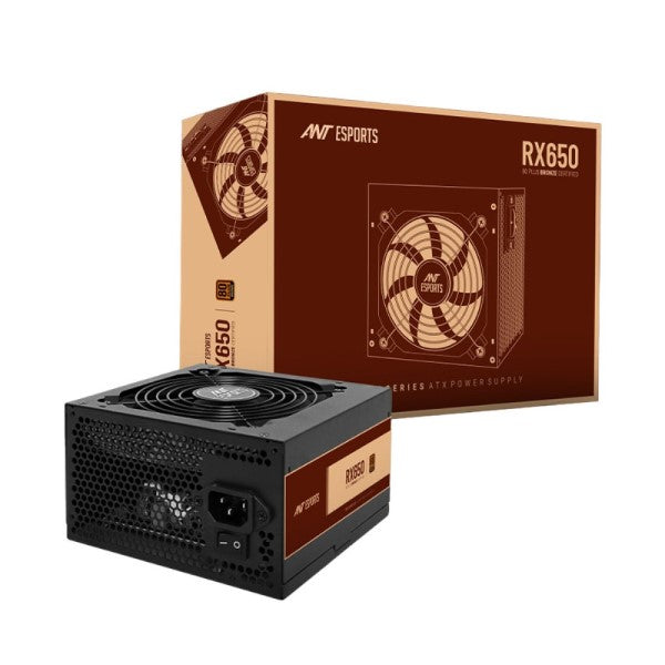 Ant Esports RX650 80 Plus Bronze Gaming PSU – TechCure India
