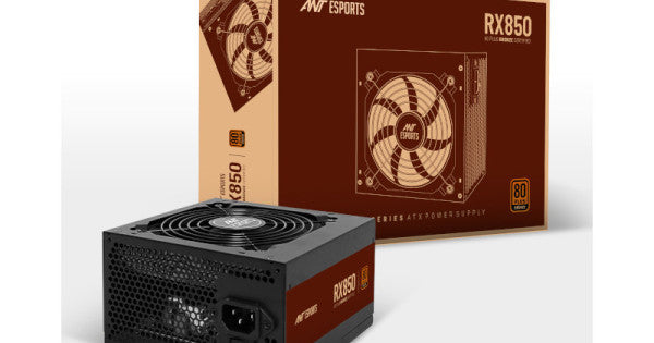 Ant Esports RX850 - 80 Plus Bronze Certified 850 Watt Non-Modular Power Supply – TechCure India
