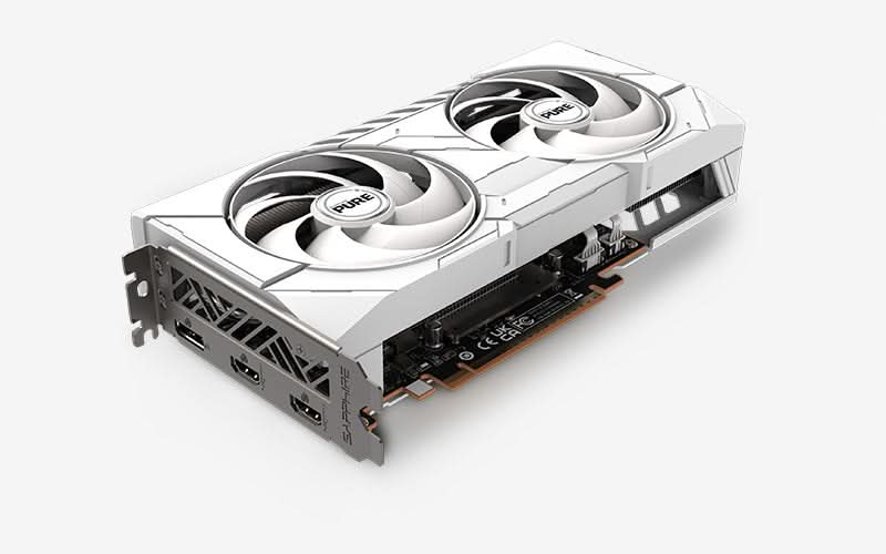 SAPPHIRE PURE RADEON RX 9060 XT 16GB GDDR6 GRAPHICS CARD – TechCure India