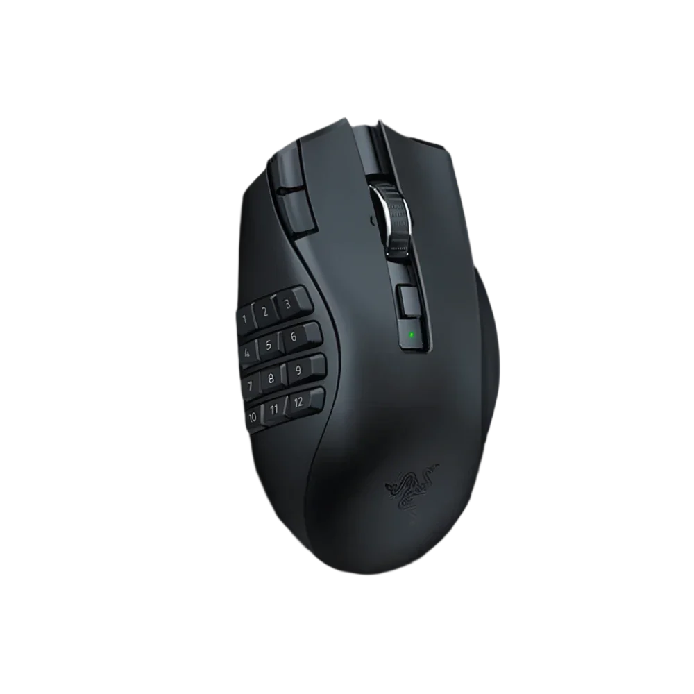 RAZER NAGA V2 Hyperspeed Wireless Ergonomic Gaming Mouse (RAZER NAGA V2) (30000DPI/19 Macro Button) (Black) - 2