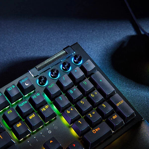 RAZER BlackWidow V4 RGB Mechanical Full Size Wired Gaming Keyboard ( Yellow Switch ) - 5