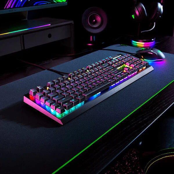 RAZER BlackWidow V4 X RGB Full Size Mechanical Wired Gaming keyboard ( Clicky Green Switch ) - 3