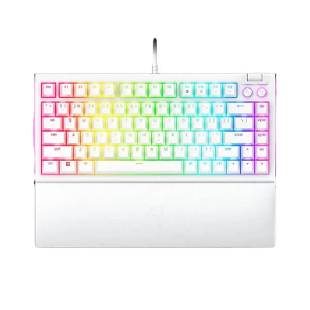 RAZER BlackWidow V4 75% RGB Wired Gaming Keyboard ( Tactile Orange Switch )