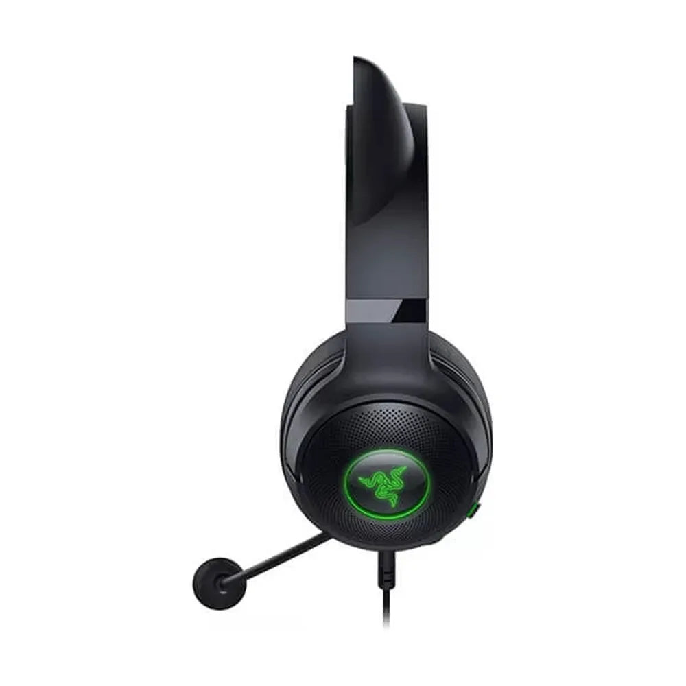 RAZER kraken Kitty V2 RGB Wired 7.1 Surround Gaming Headphone ( Black ) ( PC / PS5 / Xbox ) - 4