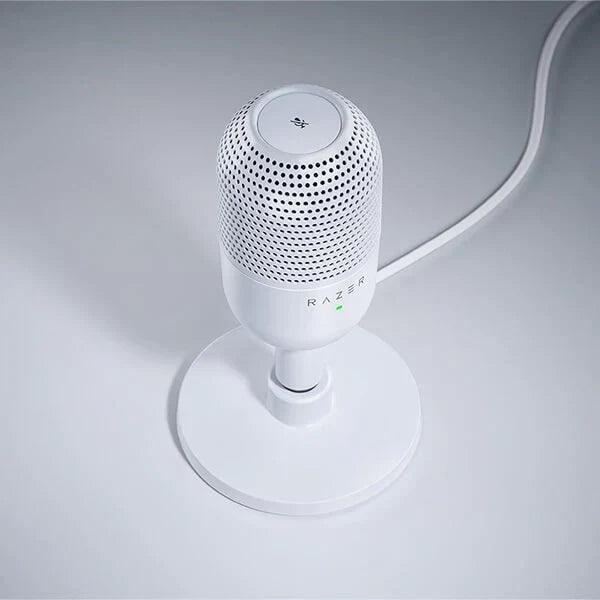 RAZER SEIREN V3 MINI - ULTRA-COMPACT USB MICROPHONE -WHITE RZ19-05050300-R3M1 – TechCure India