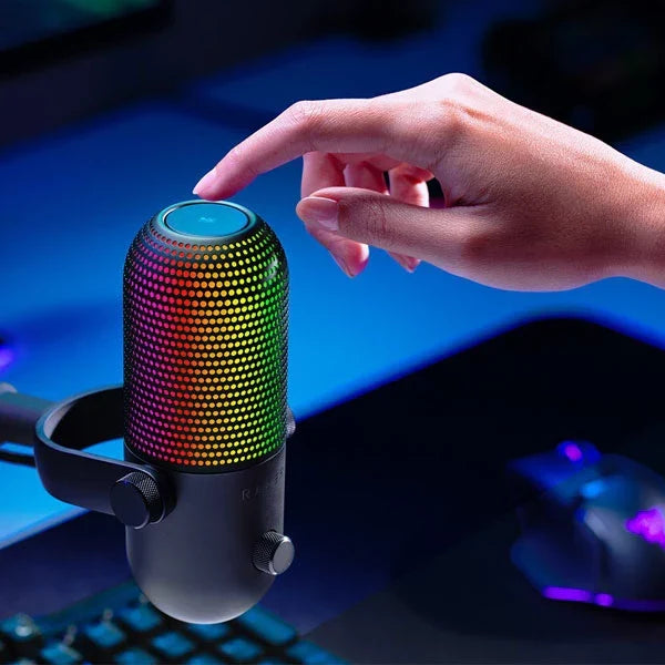 RAZER SEIREN V3 CHROMA - RGB USB MICROPHONE RZ19-05060100-R3M1 – TechCure India