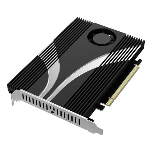 SABRENT 4-Drive M.2 NVMe SSD to PCIe 4.0 x16 Bifurcation Adapter Card with Active Cooling EC-P4BF – TechCure India