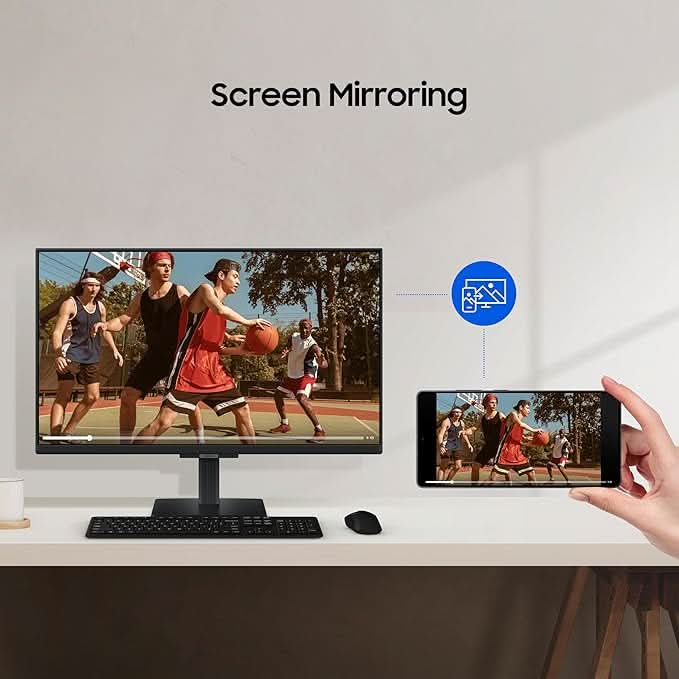 Samsung 27 Inch FHD M5 Smart Monitor with Smart TV Experience – TechCure India