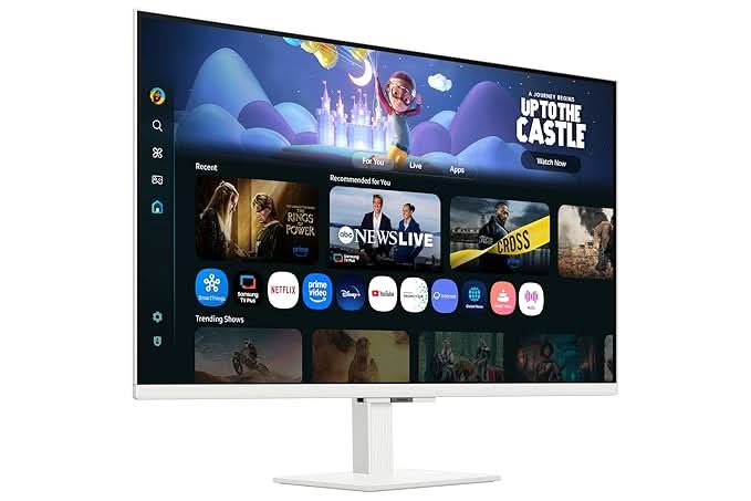 Samsung 32 Inch FHD M5 Smart Monitor with Smart TV Experience LS32FM501EWXXL – TechCure India