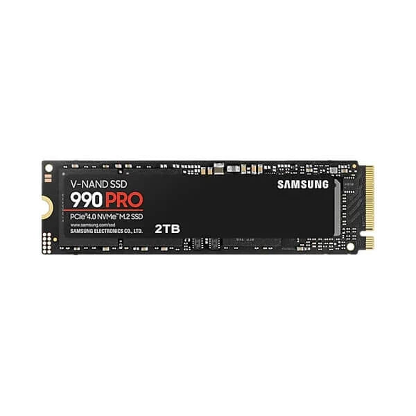 SAMSUNG 990 PRO 2TB M.2 NVMe Gen4 Internal Solid State Drive ( SSD ) – Model MZ-V9P2T0BW – TechCure India