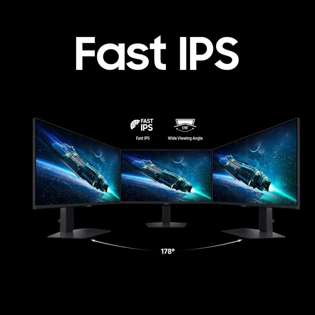 Samsung LS27FG600EW 27 Inch Full HD Gaming Monitor 180Hz 1ms IPS AMD FreeSync – TechCure India