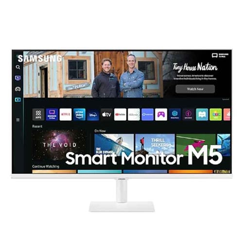 Samsung M5 32 inch UHD VA Panel Flat White Smart LED Monitor LS32BM501EWXXL – TechCure India