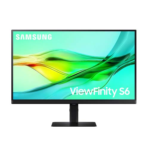 Samsung View Finity S6 27 Inch 100Hz 2560 x 1440 Resolution 5ms Response Time IPS Panel Gaming Monitors LS27D604UAWXXL – TechCure India