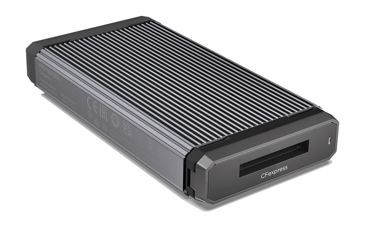 SANDISK PRO-READER CFexpress Type B Card Reader SDPR1F8-0000-GBAND – PRO-READER CFexpress - perspective view – TechCure India