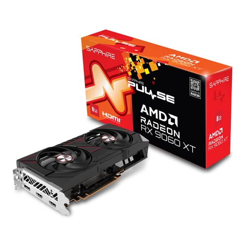 Sapphire PULSE AMD Radeon RX 9060 XT 8GB Graphic Card 11350-04-20G – TechCure India