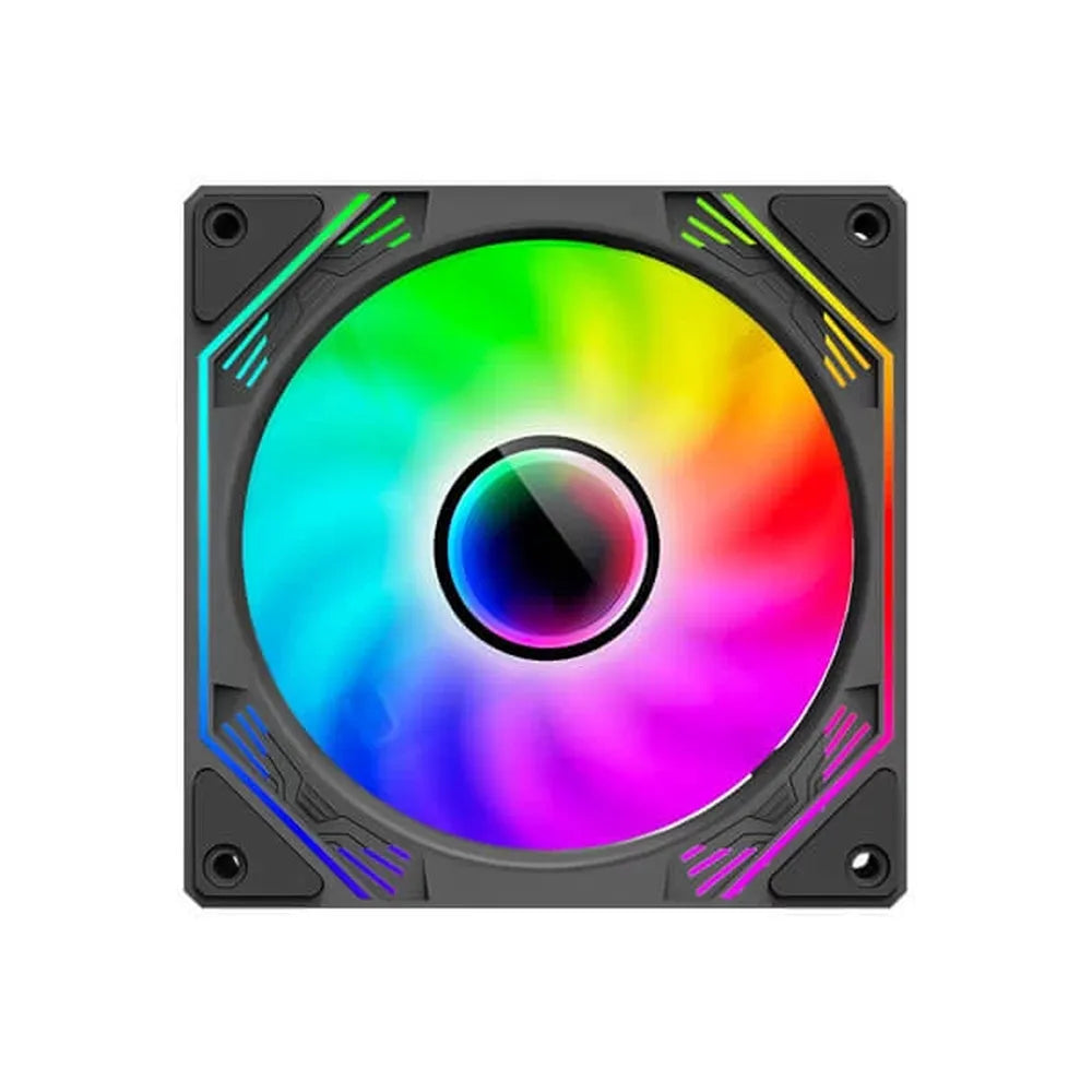 ANT ESPORTS Sciflow ARGB Cabinet Fan (Triple Pack) ( Black ) – TechCure India